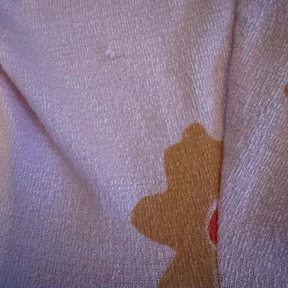 INOAH Dog in Hat Floral Poncho Top Size S - Picture 8 of 10